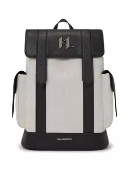 Karl Lagerfeld рюкзак K/Plak из канваса, черный