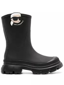 Karl Lagerfeld сапоги Ikonik Karl, черный