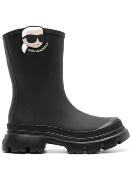 Karl Lagerfeld сапоги Ikonik Karl, черный