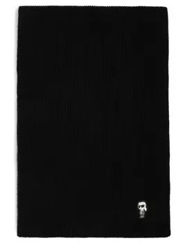 Karl Lagerfeld шарф Ikonik, черный