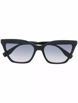 Karl Lagerfeld солнцезащитные очки в квадратной оправе, черный