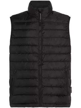 Karl Lagerfeld стеганый жилет, черный