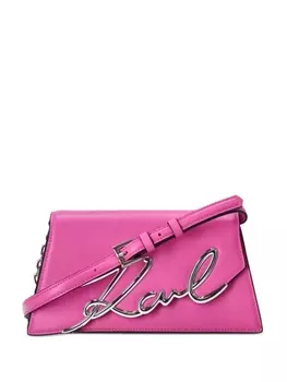 Karl Lagerfeld сумка через плечо K/Signature 2.0, розовый