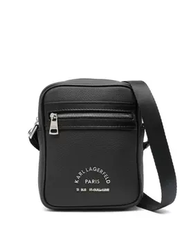 Karl Lagerfeld сумка через плечо с логотипом, черный