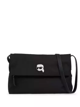 Karl Lagerfeld сумка K/Ikonik 2.0 с откидным клапаном, черный