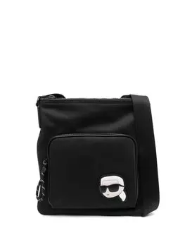 Karl Lagerfeld сумка-мессенджер K/Ikonik с логотипом, черный