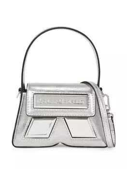 Karl Lagerfeld сумка на плечо Ikon/K, серебристый