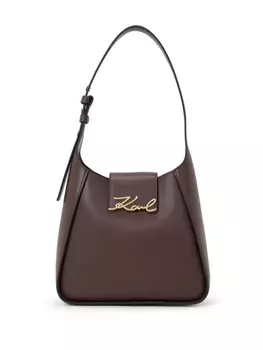 Karl Lagerfeld сумка на плечо K/Signature, коричневый
