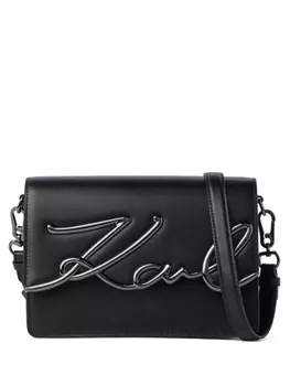 Karl Lagerfeld сумка на плечо Signature среднего размера, черный