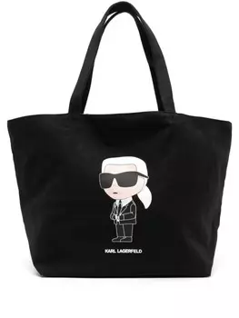 Karl Lagerfeld сумка-тоут Ikonik Karl, черный