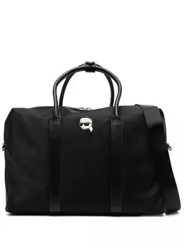 Karl Lagerfeld сумка-тоут Ikonik с аппликацией, черный