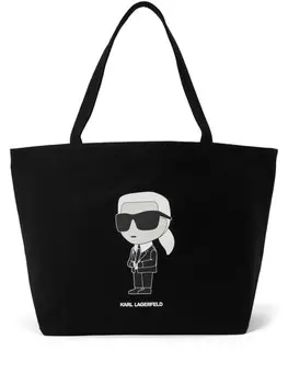 Karl Lagerfeld сумка-тоут Ikonik с логотипом