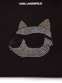 Karl Lagerfeld сумка-тоут K/Ikonik 2.0 Choupette, черный