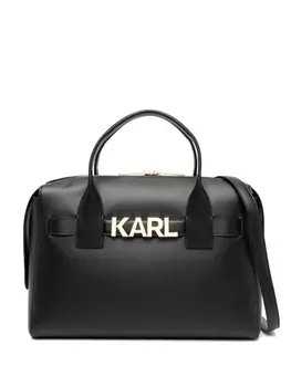 Karl Lagerfeld сумка-тоут K/Letters среднего размера, черный