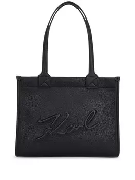 Karl Lagerfeld сумка-тоут K/Skuare из зернистой кожи