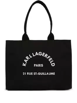 Karl Lagerfeld сумка-тоут Rue St-Guillaume, черный