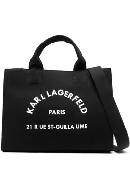 Karl Lagerfeld сумка-тоут Rue St-Guillaume, черный