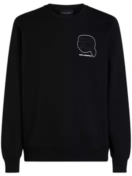 Karl Lagerfeld толстовка Ikonik 2.0, черный