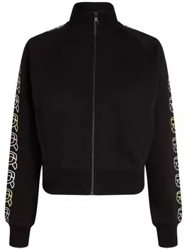 Karl Lagerfeld толстовка Ikonik 2.0 на молнии, черный