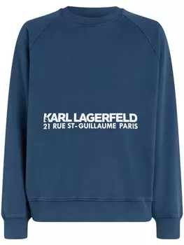 Karl Lagerfeld толстовка Rue St-Guillaume, синий