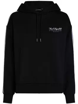 Karl Lagerfeld толстовка с капюшоном Hotel Karl, черный
