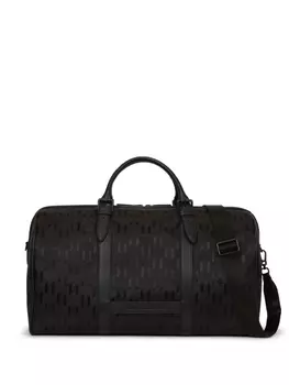 Karl Lagerfeld жаккардовая дорожная сумка K/Etch, черный