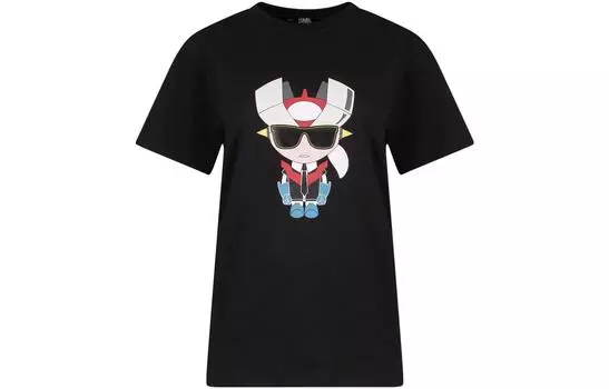 KARL LAGERFELD Женская футболка, цвет Black