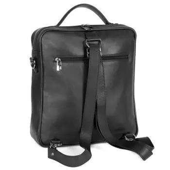 Karla Hanson Кожаный конвертируемый посыльный Roger с RFID-блокировкой Karla Hanson, черный