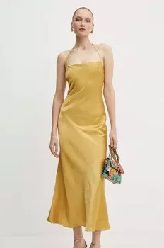 КАРЛЕН платье Bardot, желтый