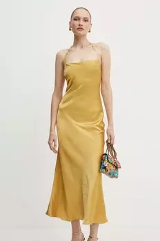 КАРЛЕН платье Bardot, желтый