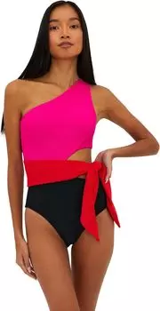 Карли Цельный Beach Riot, цвет Glacier Color-Block