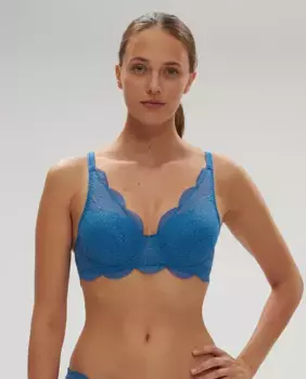 Karma мягкий бюстгальтер на косточках Simone Prle, синий