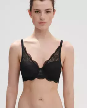 Karma мягкий бюстгальтер на косточках Simone Prle, черный
