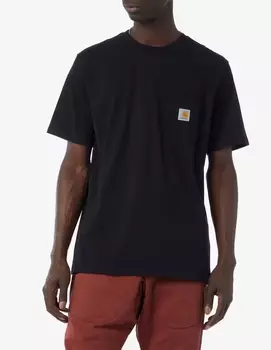 Карманная футболка Carhartt WIP, черный