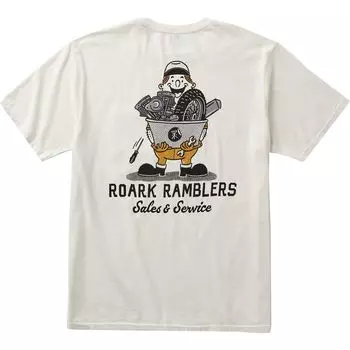 Карманная футболка Ramblers Roark, белый