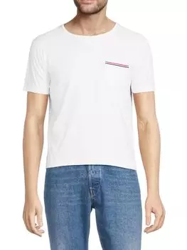 Карманная футболка Thom Browne, белый