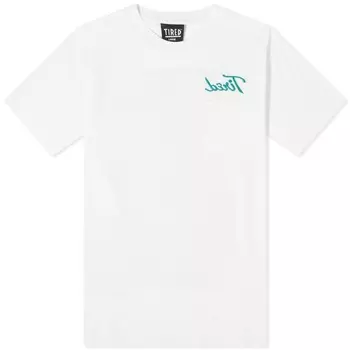 Карманная футболка Tired Skateboards Workstation, белый