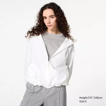 Карманная парка с защитой от ультрафиолета UNIQLO, белый