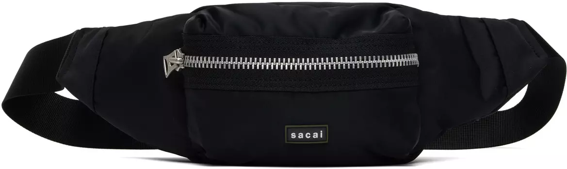 Карманная поясная сумка sacai, черный