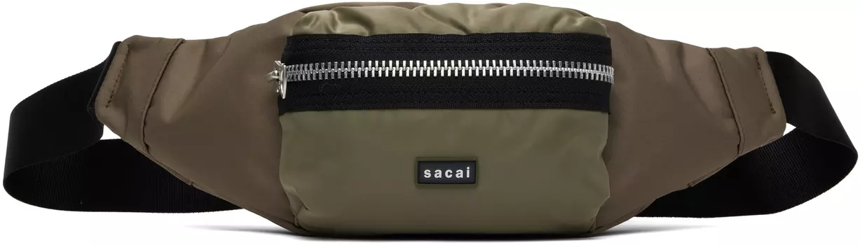 Карманная поясная сумка sacai, Taupe