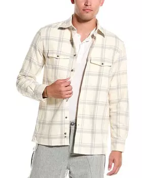 Карманная рубашка 7 For All Mankind, белый