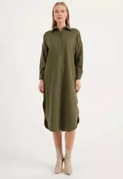 Карманное платье Herita, хаки