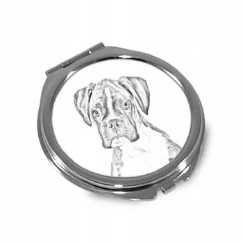 Карманное зеркальце Boxer, которое складывается в сумочку Inna Marka