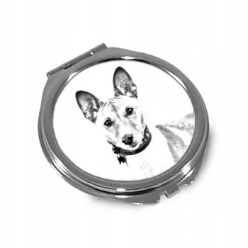 Карманное зеркало Basenji, которое складывается в сумочку Inna Marka