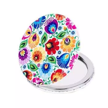 Карманное зеркало, Wzory owickie, Белый Folkstar