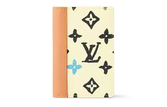Карманный органайзер с монограммой «Ванильный рваный» от Tyler The Creator LOUIS VUITTON