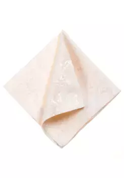 Карманный платок MONTI "TULLIO", нагрудный платок из высококачественного шелка, скрученного вручную, цвет Champagner