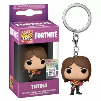 Карманный ПОП Funko! Брелок, брелок, Fortnite, Tntina Funko POP!