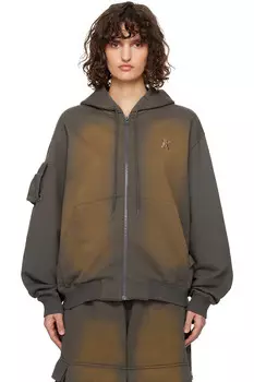 Карманный постиранный худи с капюшоном Box Open Yy, цвет charcoal