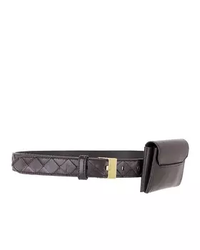 Карманный ремень Bottega Veneta, цвет Fondant & Muse Brass